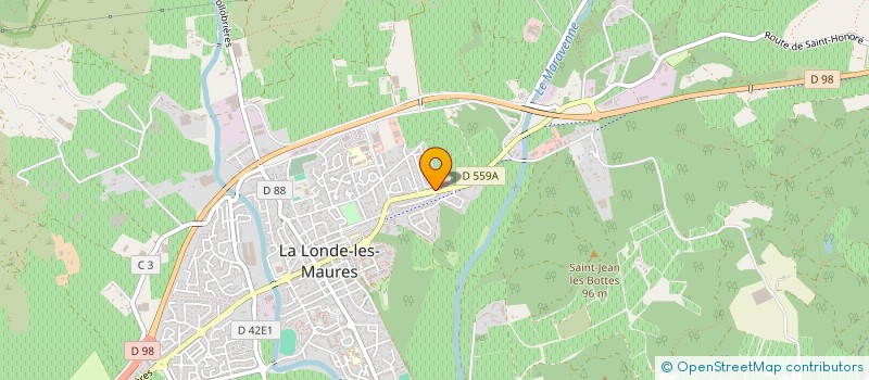 localisation de l'entreprise MONSIEUR ANTHONY ANDRE ALIX BOURRELY à LA LONDE LES MAURES