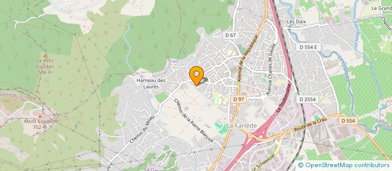 localisation de l'entreprise MONSIEUR ANTHONY ANDREUX  LA FARLEDE