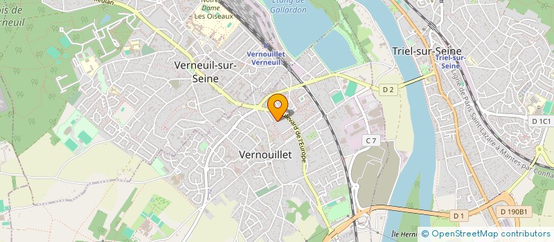 localisation de l'entreprise MONSIEUR ANTHONY ANSOULT  VERNOUILLET