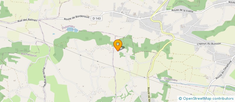 localisation de l'entreprise MONSIEUR ANTHONY ANTHONY CAVALIER  LA CHAPELLE-DE-LA-TOUR