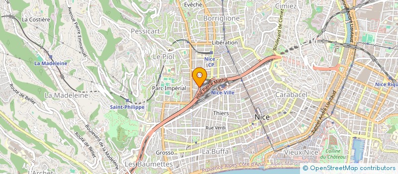 localisation de l'entreprise MONSIEUR ANTHONY ANTOY à NICE