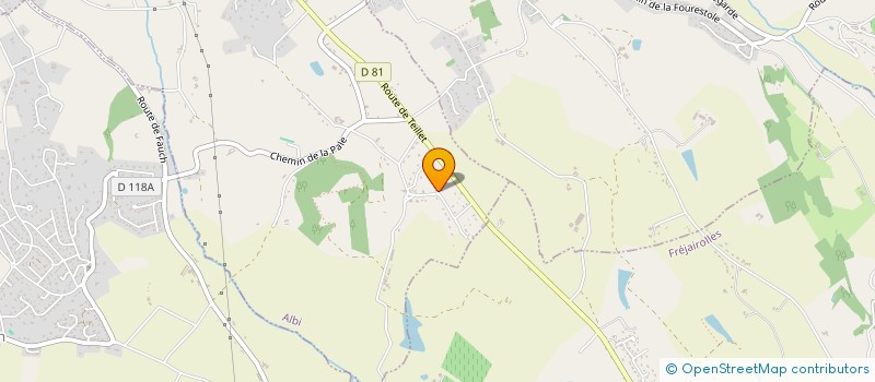 localisation de l'entreprise MONSIEUR ANTHONY ANTRAYGUES à ALBI