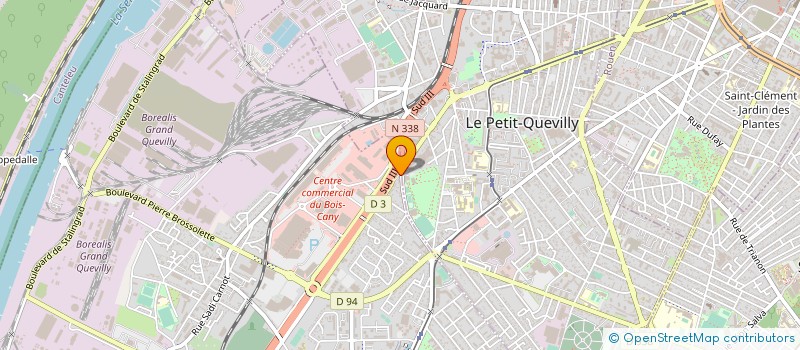 localisation de l'entreprise MONSIEUR ANTHONY APRILE  LE GRAND-QUEVILLY