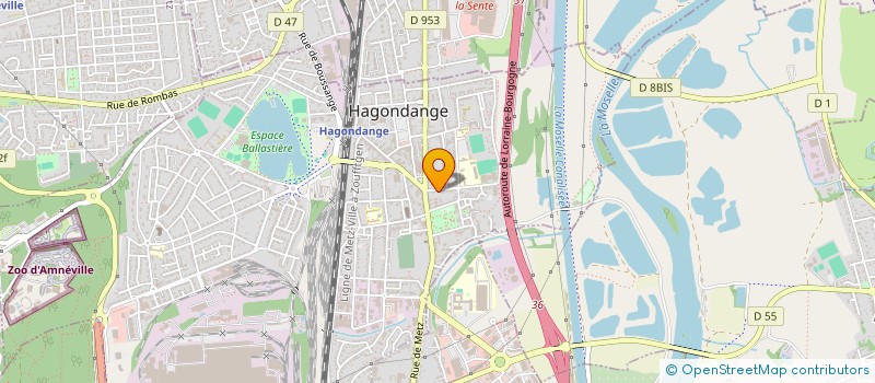 localisation de l'entreprise MONSIEUR ANTHONY ARENA  GANDRANGE