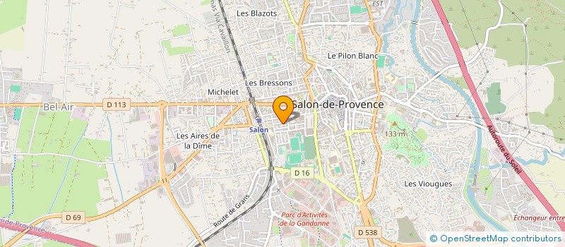 localisation de l'entreprise MONSIEUR ANTHONY ARMAND à SALON-DE-PROVENCE