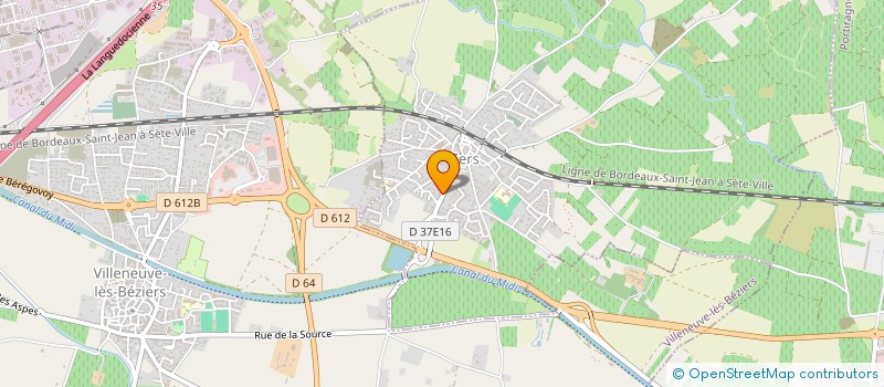localisation de l'entreprise MONSIEUR ANTHONY ASTIER  CERS