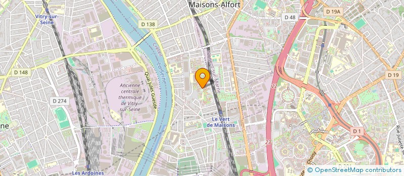 localisation de l'entreprise MONSIEUR ANTHONY ATTIA à ALFORTVILLE