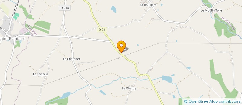 localisation de l'entreprise MONSIEUR ANTHONY AUBRET à ORSENNES