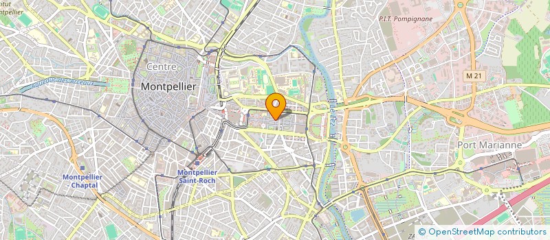 localisation de l'entreprise MONSIEUR ANTHONY AUBRY à MONTPELLIER