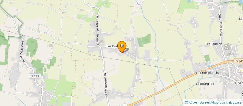 localisation de l'entreprise MONSIEUR ANTHONY AUDEBEAU  LOIRE-AUTHION