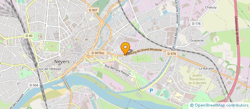 localisation de l'entreprise MONSIEUR ANTHONY AUDEBERT à NEVERS