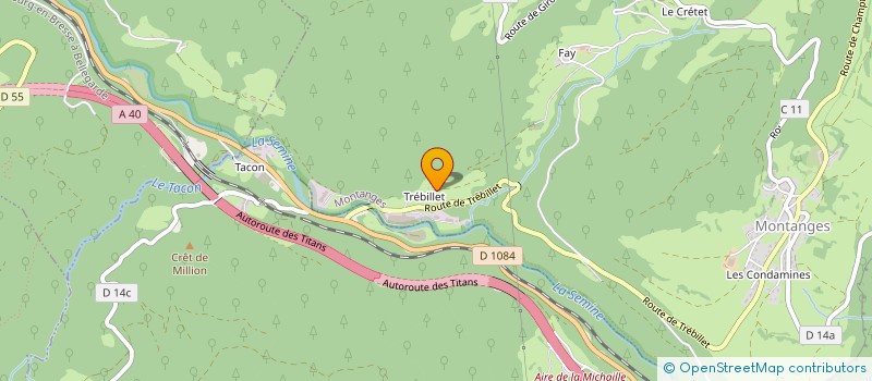 localisation de l'entreprise MONSIEUR ANTHONY AUDIBERT  MONTANGES