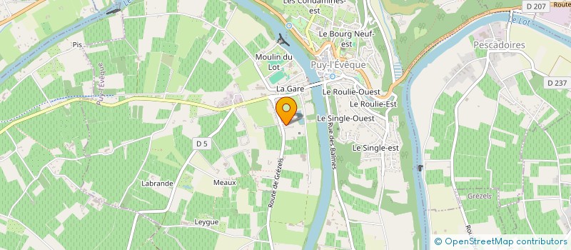 localisation de l'entreprise MONSIEUR ANTHONY AUGUSTO  PUY-L'EVEQUE