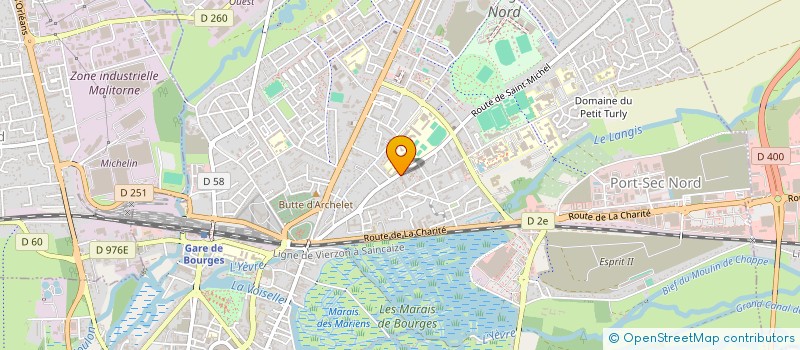 localisation de l'entreprise MONSIEUR ANTHONY AUPERPIN  BOURGES