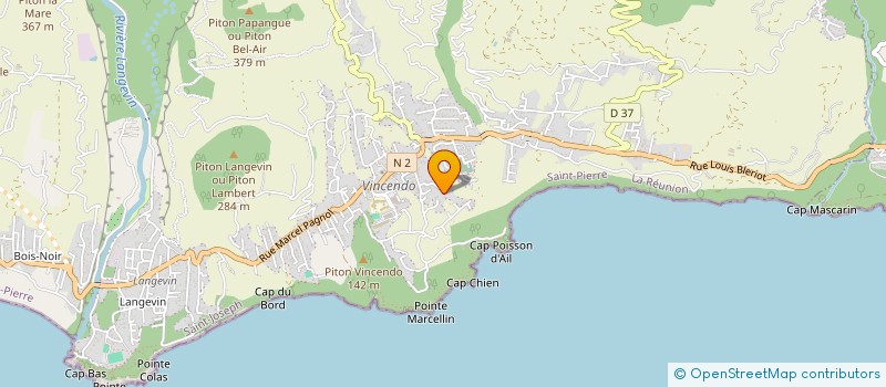 localisation de l'entreprise MONSIEUR ANTHONY AUPIN  SAINT-JOSEPH