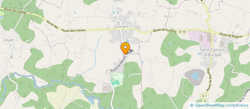 localisation de l'entreprise MONSIEUR ANTHONY AUTHIER  CASSEN