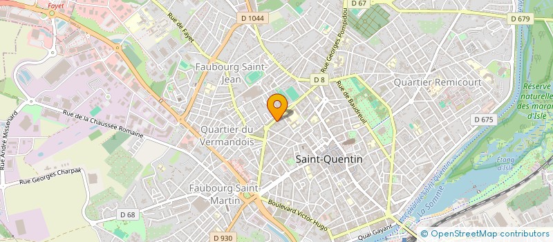 localisation de l'entreprise MONSIEUR ANTHONY AVELINE RENE CAPAILE à SAINT-QUENTIN