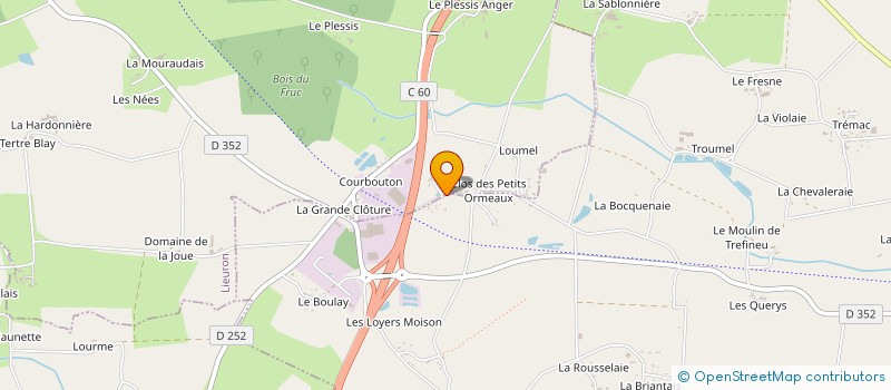 localisation de l'entreprise MONSIEUR ANTHONY AVRIL  GUIPRY-MESSAC