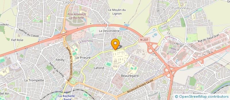 localisation de l'entreprise MONSIEUR ANTHONY AZIRI  LA ROCHELLE