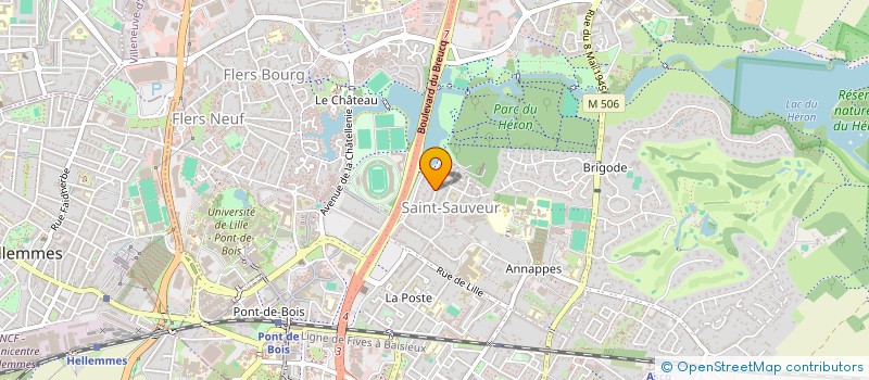 localisation de l'entreprise MONSIEUR ANTHONY BACQUAERT  VILLENEUVE-D'ASCQ