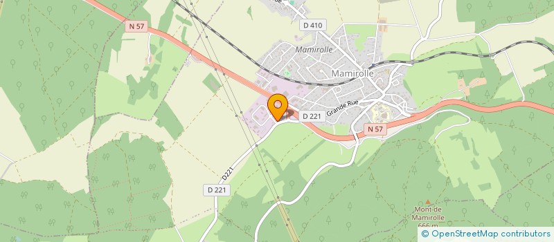 localisation de l'entreprise MONSIEUR ANTHONY BALANCHE  MAMIROLLE