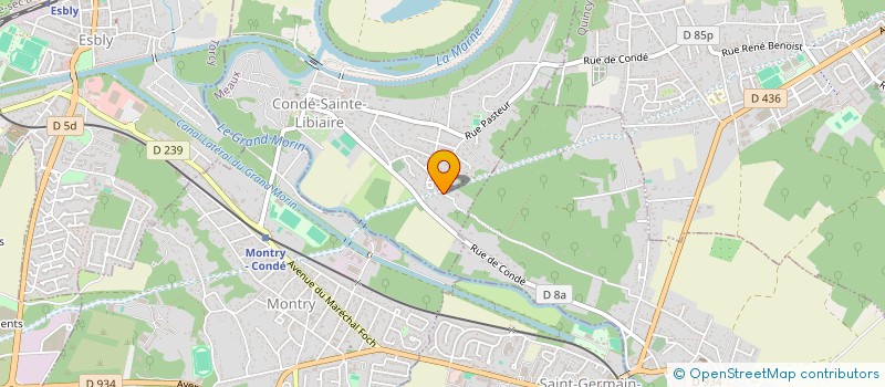 localisation de l'entreprise MONSIEUR ANTHONY BALDASSARA  CONDE-SAINTE-LIBIAIRE