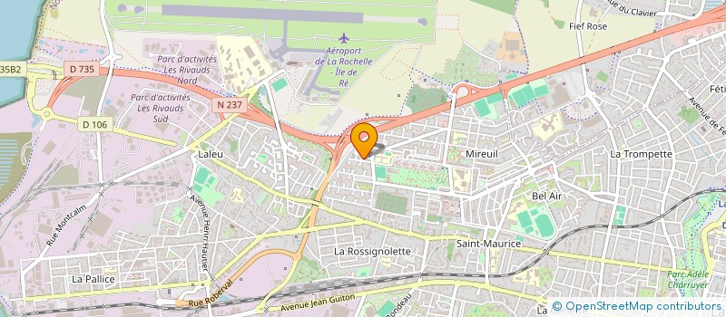 localisation de l'entreprise MONSIEUR ANTHONY BANLIER  LA ROCHELLE