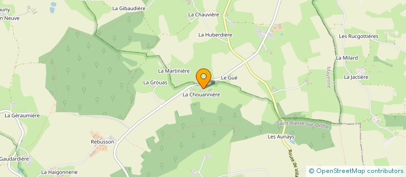 localisation de l'entreprise MONSIEUR ANTHONY BARBIER à VIMARTIN-SUR-ORTHE