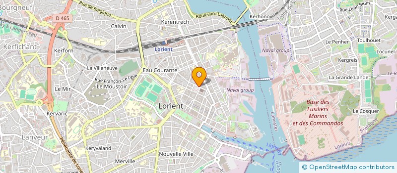 localisation de l'entreprise MONSIEUR ANTHONY BARDON  LORIENT