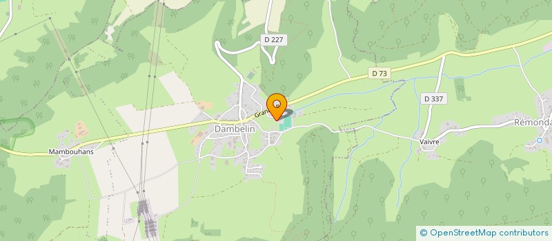 localisation de l'entreprise MONSIEUR ANTHONY BARETTI  DAMBELIN