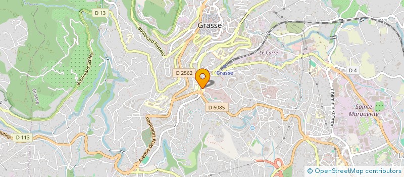 localisation de l'entreprise MONSIEUR ANTHONY BAROERO à GRASSE