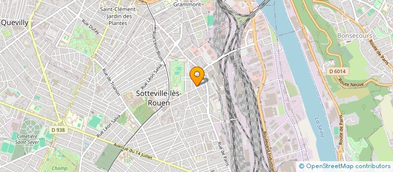 localisation de l'entreprise MONSIEUR ANTHONY BARRAY  SOTTEVILLE-LES-ROUEN