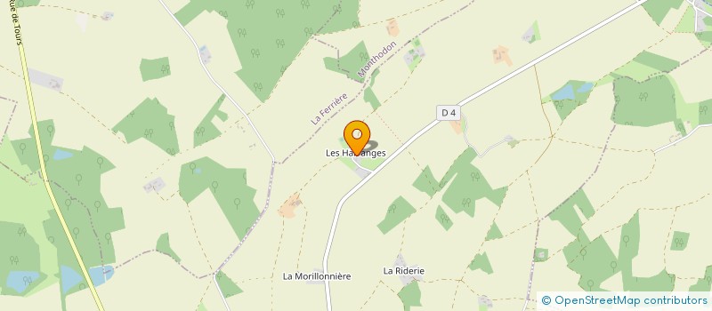 localisation de l'entreprise MONSIEUR ANTHONY BATISSE  SAINT-LAURENT-EN-GATINES