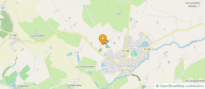 localisation de l'entreprise MONSIEUR ANTHONY BAUDET à SAINT-AUBIN-LE-CLOUD