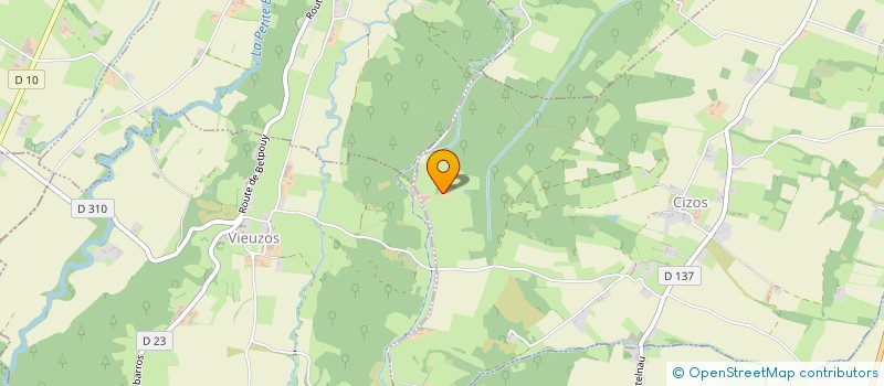 localisation de l'entreprise MONSIEUR ANTHONY BAUDOU  CAUBOUS