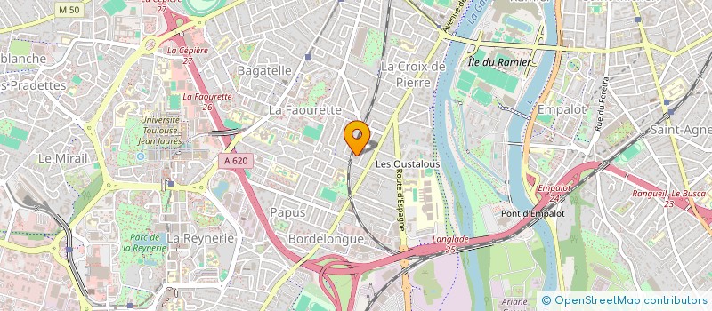 localisation de l'entreprise MONSIEUR ANTHONY BECAIS à TOULOUSE