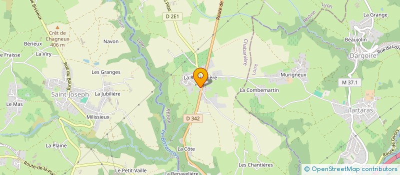 localisation de l'entreprise MONSIEUR ANTHONY BECKERT  CHABANIERE