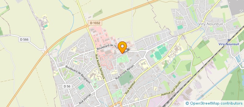 localisation de l'entreprise MONSIEUR ANTHONY BEGUIN  SINCENY