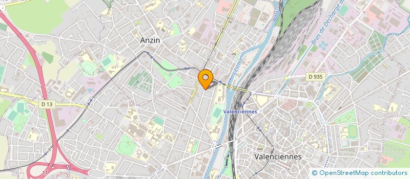 localisation de l'entreprise MONSIEUR ANTHONY BEIRNAERT à VALENCIENNES