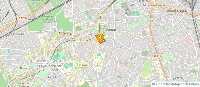 localisation de l'entreprise MONSIEUR ANTHONY BEL HACHMI  TALENCE