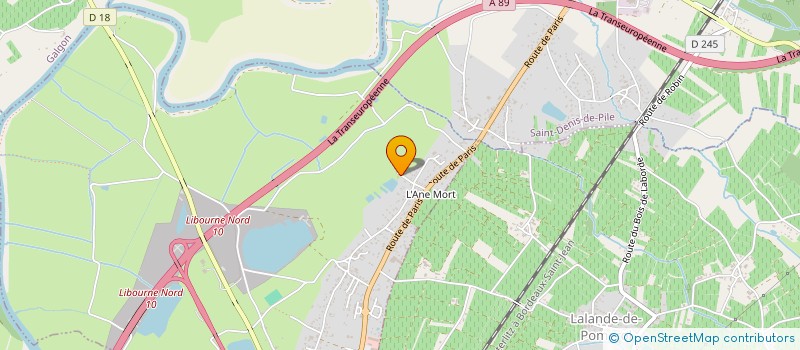 localisation de l'entreprise MONSIEUR ANTHONY BELANGER  LES BILLAUX