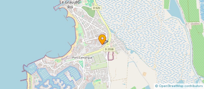 localisation de l'entreprise MONSIEUR ANTHONY BELIN  LE GRAU-DU-ROI