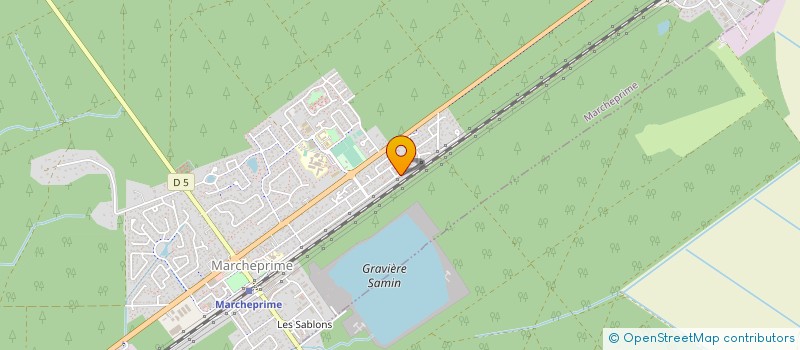 localisation de l'entreprise MONSIEUR ANTHONY BELLANGER  MARCHEPRIME