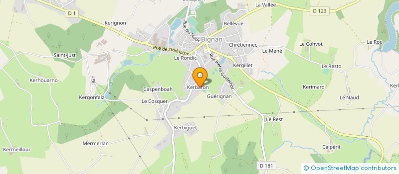 localisation de l'entreprise MONSIEUR ANTHONY BELLEGO à MOUSTOIR-AC