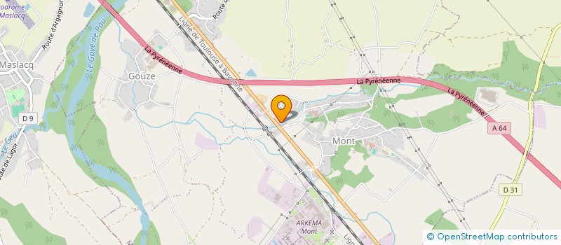 localisation de l'entreprise MONSIEUR ANTHONY BELVIS  MONT