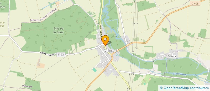 localisation de l'entreprise MONSIEUR ANTHONY BENHAIM  VILLECERF