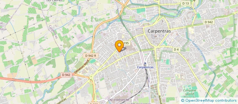 localisation de l'entreprise MONSIEUR ANTHONY BENOIST à CARPENTRAS