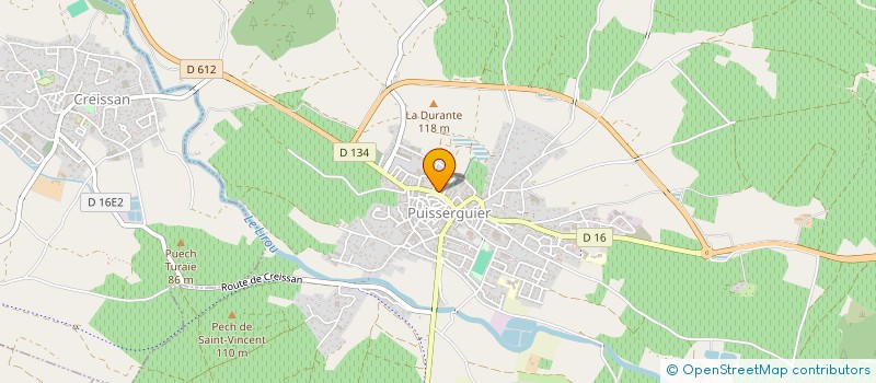 localisation de l'entreprise MONSIEUR ANTHONY BENSEMHOUN  PUISSERGUIER