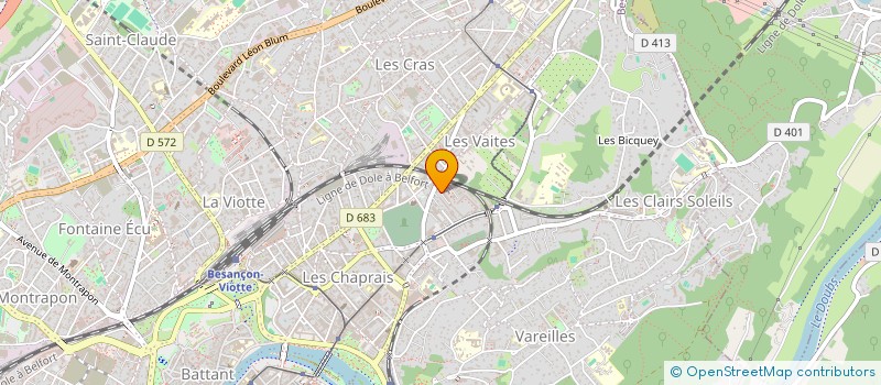 localisation de l'entreprise MONSIEUR ANTHONY BERCOT à BESANCON