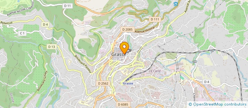 localisation de l'entreprise MONSIEUR ANTHONY BEREAUX  GRASSE